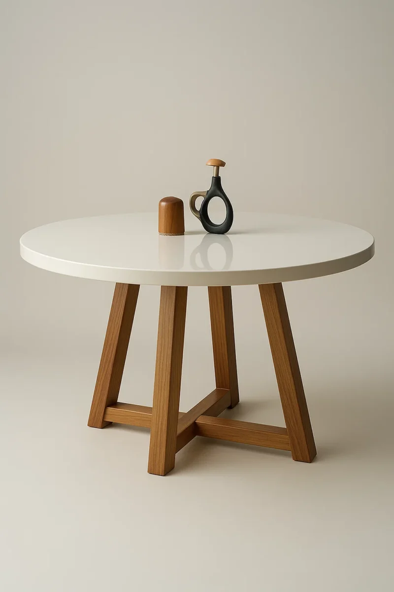 assets task 01jtp23tvzfey9ww2jee16gz6x 1746644701 img 1 1 Mesa de Jantar Florida Naturale/Off white - 110x110
