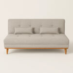 Sofá Cama Madrid 182cm - Linho Bege Acinzentado