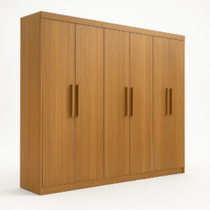 Guarda-Roupa 6 Portas 6 Gavetas Memphis - Cinamomo - 206x218