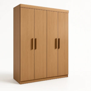 Guarda-Roupa 4 Portas 3 Gavetas Memphis - Cinamomo - 138x218