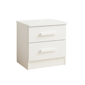 Cômoda 2 Gavetas Atlanta – Branco – 0,50 m