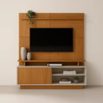 Home para TVs até 60 Polegadas Caceres - Cinamomo/ Off White