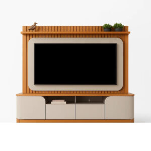 Home Ripado para TVs até 65 Polegadas Amaro - Cedro/Bali