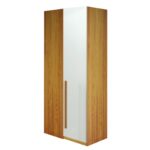 Modulo de canto reto Sonhare - Naturale/Off White