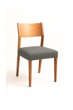 Cadeira Klark Ch. Linho Cinza - Kit com 2 Unidades