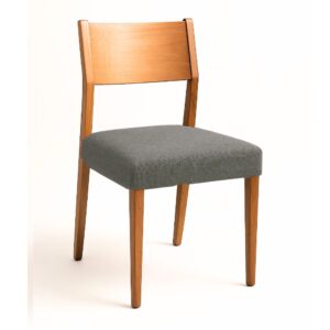 Cadeira Klark Ch. Linho Cinza - Kit com 2 Unidades