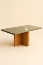 Mesa de Janta de Esmeralda Naturale/Off white - 180x90