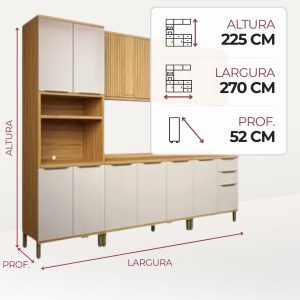 Conjunto Cozinha Pandora Home