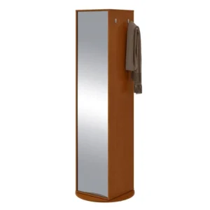Sapateira Giratoria com Espelho Milly 60 cm - Frassino