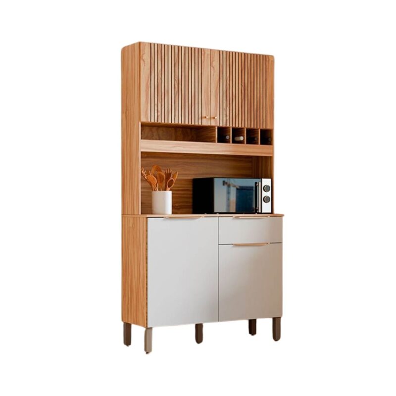 1 Kit Cozinha Arezo – 04 Portas – 100% MDF – 101,6 cm