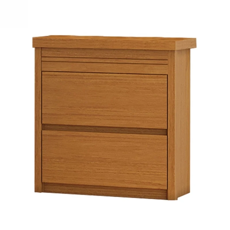 1 GG Mesa de Cabeceira 100 MDF Paolo 2 Gavetas 13 Mesa de Cabeceira Paolo 52cm - Rubi