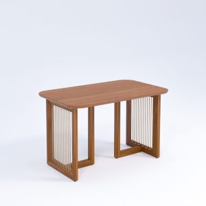 Mesa de Jantar 130x80 Regia - Cinamomo sem Vidro