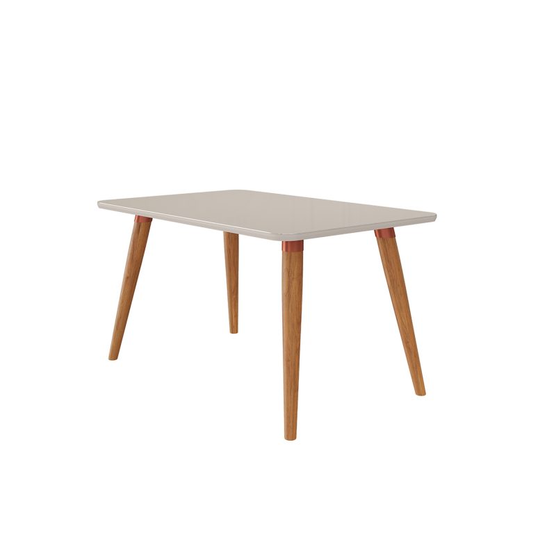 MESA ADELE 1300 MADEIRA OFF Mesa de Jantar 130x80 Adeles - Off White/Madeira